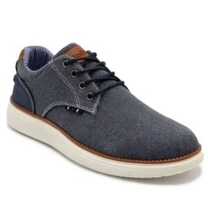 Akademiks ‎ Men Dayton Navy Blue Denim  Size 12 M Casual Shoes New In Box